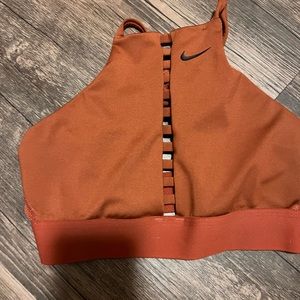 Nike high neck ladder sports bra